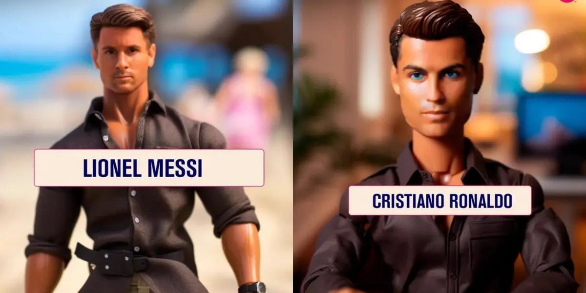 Cristiano Ronaldo y Lionel Messi como figuras Kent