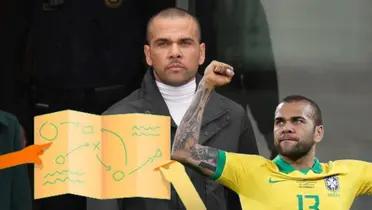 Dani Alves planea seguir ligado al fútbol, pero no dentro de la cancha.