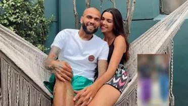 Dani Alves y Joana Sanz juntos y su última foto juntos en Barcelona | Foto: Faro de Vigo