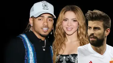 El cantante puertorriqueño presumió una foto con Shakira y le tiró a su ex.