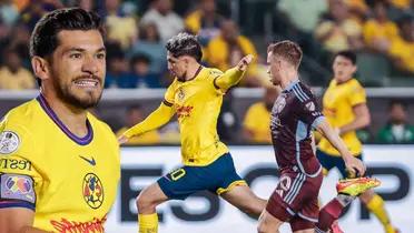 Henry Martín y al fondo Valdés con un jugador del Colorado (Foto: GettyImages)