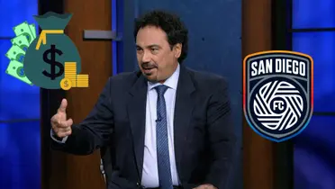 Hugo Sánchez durante transmisión de 'Futbol Picante' | Foto: ESPN