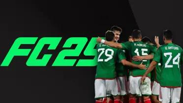 Jugadores mexicanos y logo del FC 25/Foto Hobby Consolas.