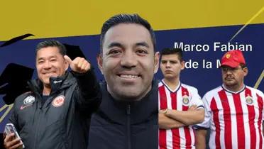 MArco Favián como presidente en Andorra y su papá | Foto: FC Rangers