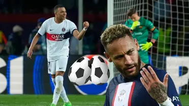Mbappé celebra el pase a semifinales en Champions y Neymar reta a un rival | Foto: Telemundo