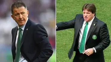 Miguel Herrera y Juan Carlos Osorio con Selección Mexicana | Foto: AFP 