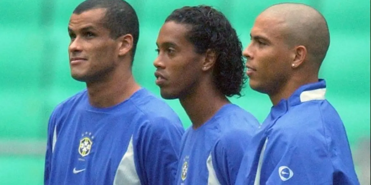 Ronaldo estuvo acompañado de Rivaldo, Vinicius, Ronaldinho y su hijo Joao Mendes