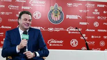 Sala de prensa de Chivas. Foto: quierotv