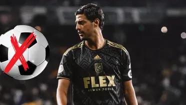 Vela en partido con LAFC. Foto: Azteca Deportes