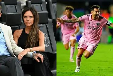 Victoria Beckham llamó la atención a su esposo por celebrar demás un gol del Inter Miami