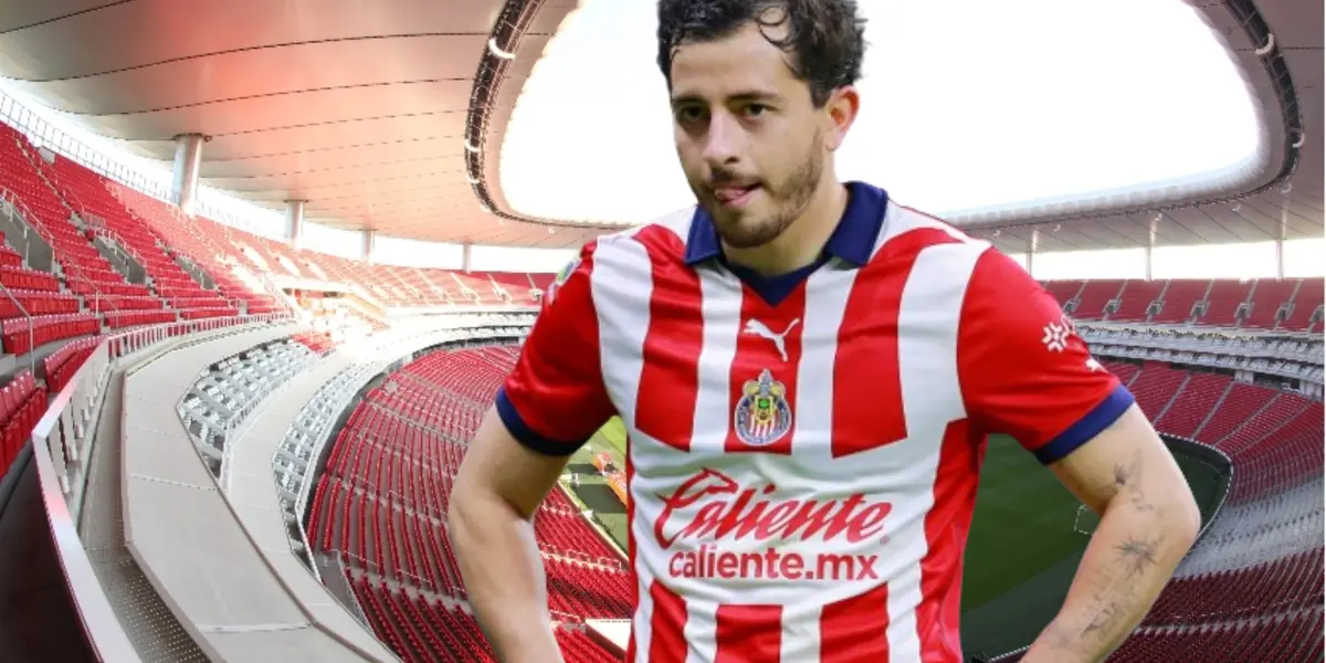 Alan Mozo con Chivas / Foto: Akron/ Mexsport 