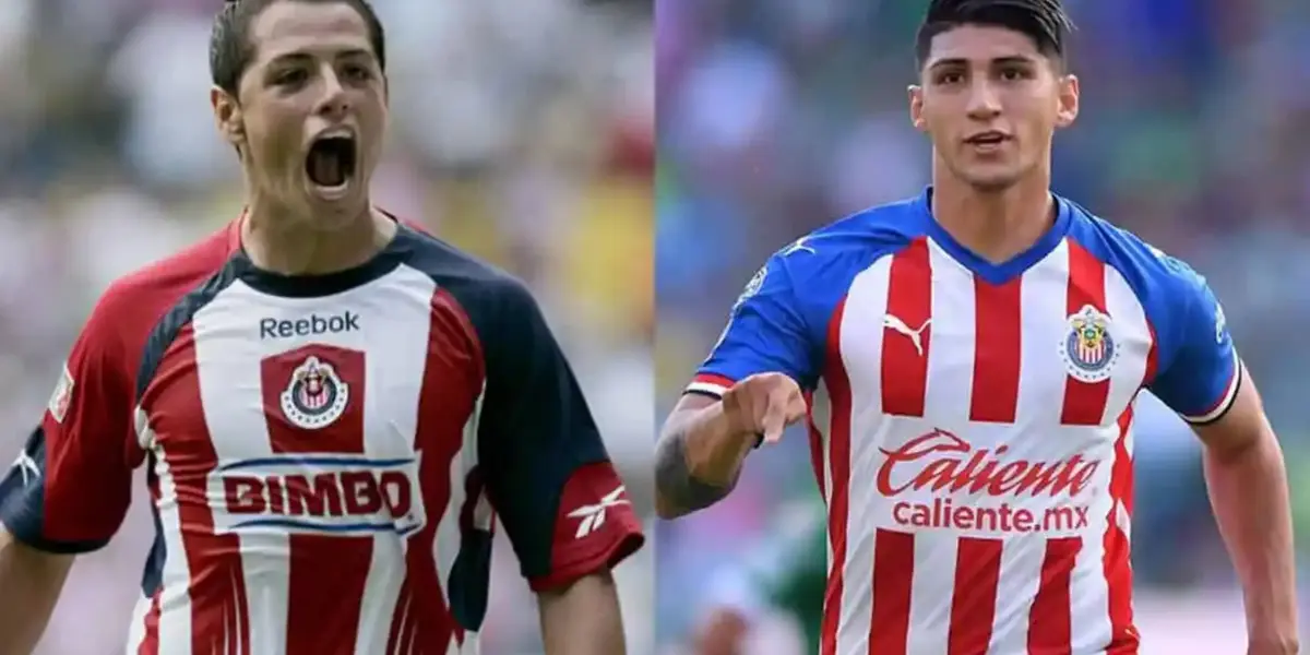 Alan Pulido y Javier Hernández | Foto: Mexsport