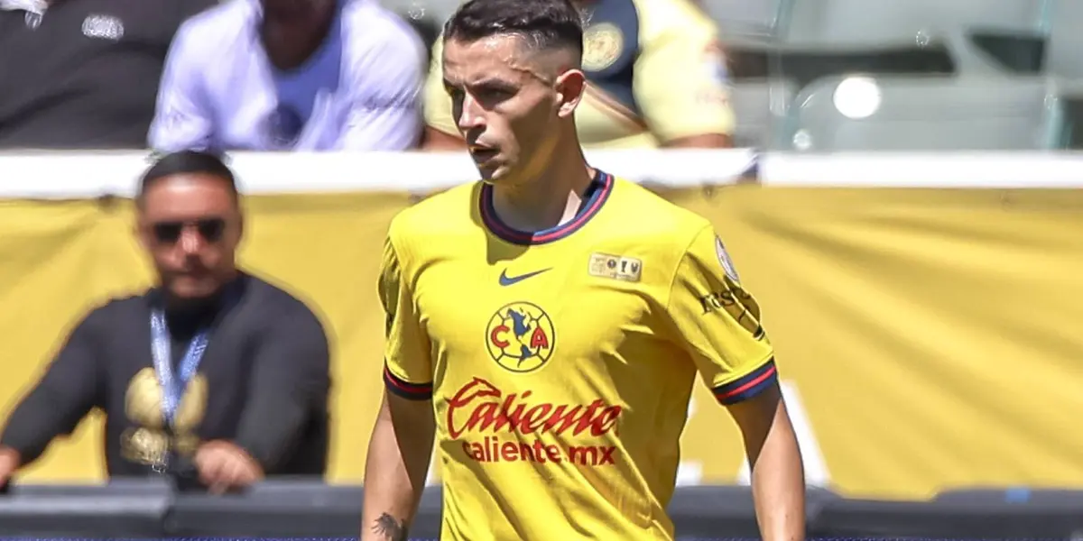 Álvaro Fidalgo con la camiseta del Club América (Foto: Imago7)