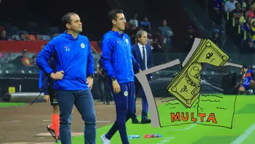 André Jardine durante el América vs Pachuca | Foto: ESTO