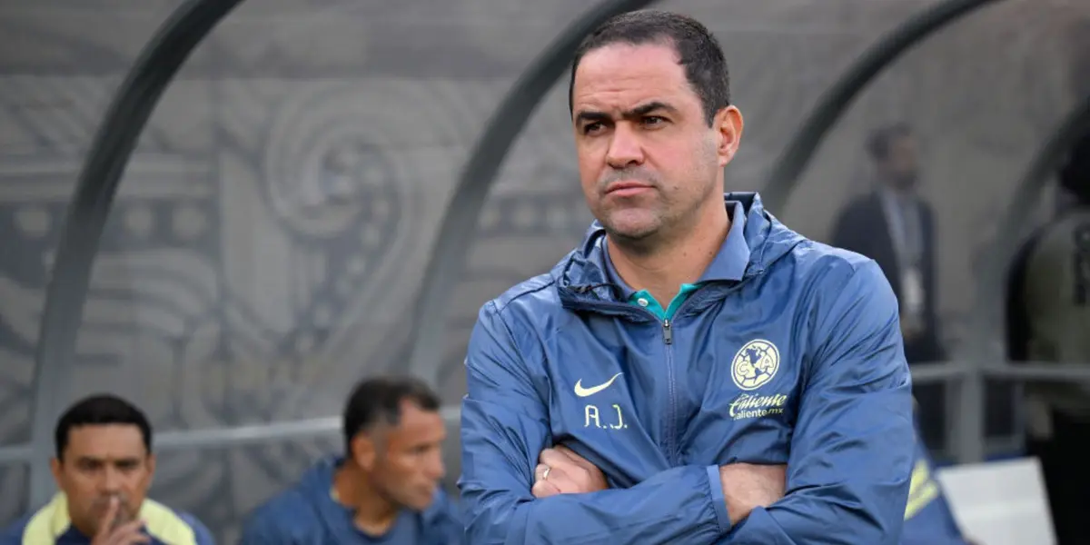 André Jardine en un partido del Club América (Foto: GettyImages)