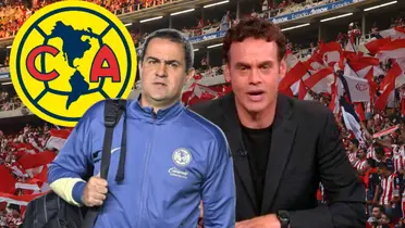 André Jardine y David Faitelson / Foto: Mexsport 