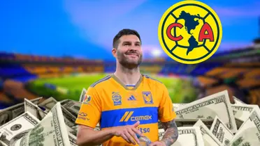 André Pierre Gignac en partido con Tigres / Imagen: Mediotiempo