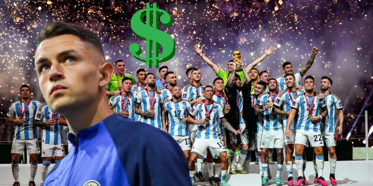 Argentina alza la Copa del Mundo en Qatar 2022. 