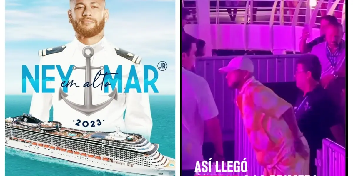 Asi llego el brasileño al primer viaje de su experiencia comercial en cruceros