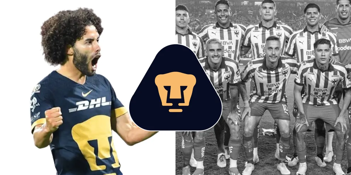 César Huerta y Rayados de Monterrey / Imagen: Rayados