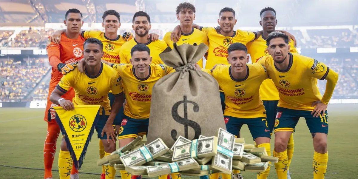 Club América previo a enfrentar al Colorado y enfrente un costal de billetes (Foto: Mexsport)