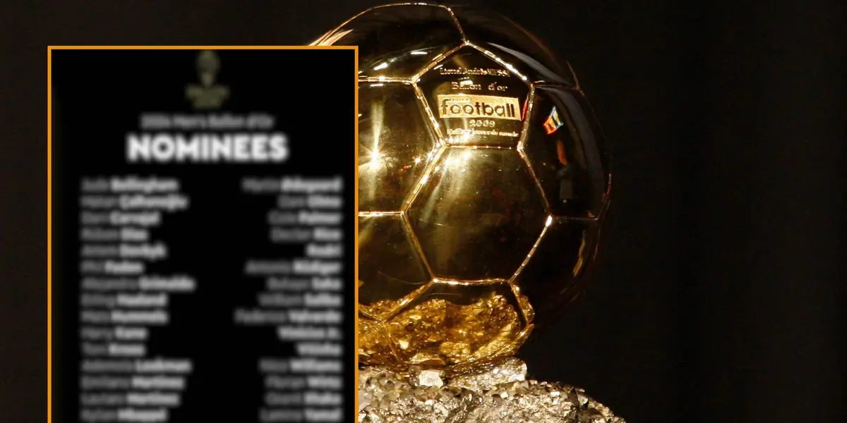 Conoce la lista completa de nominados al Balón de Oro 2024. Foto: Reuters