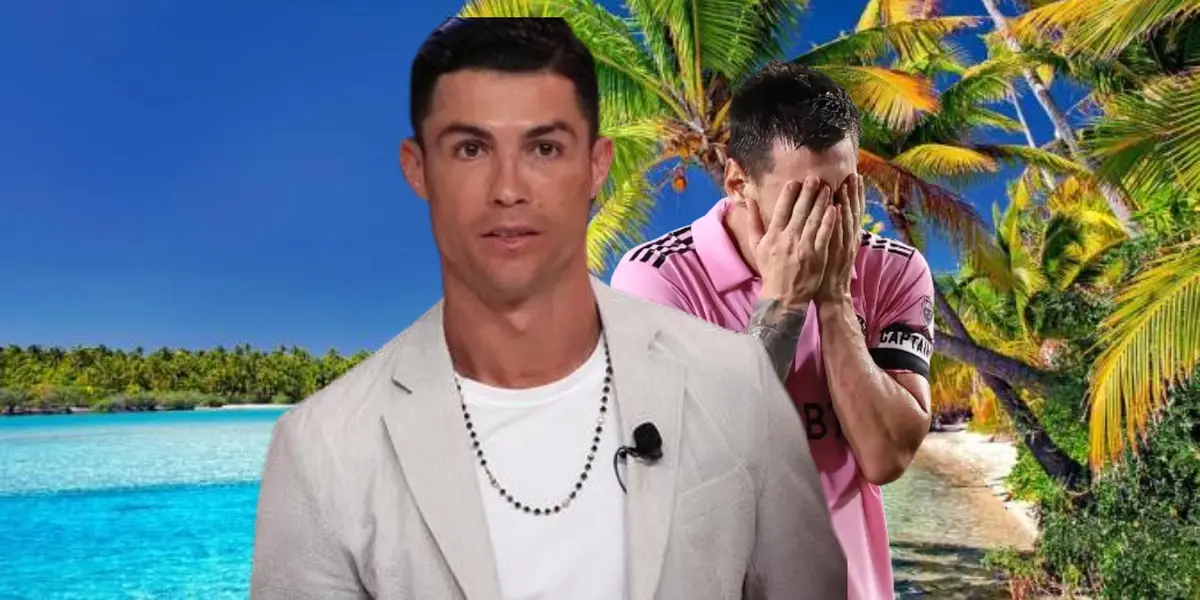 Cristiano Ronaldo no la pasa nada mal previo a jugar vs Messi 