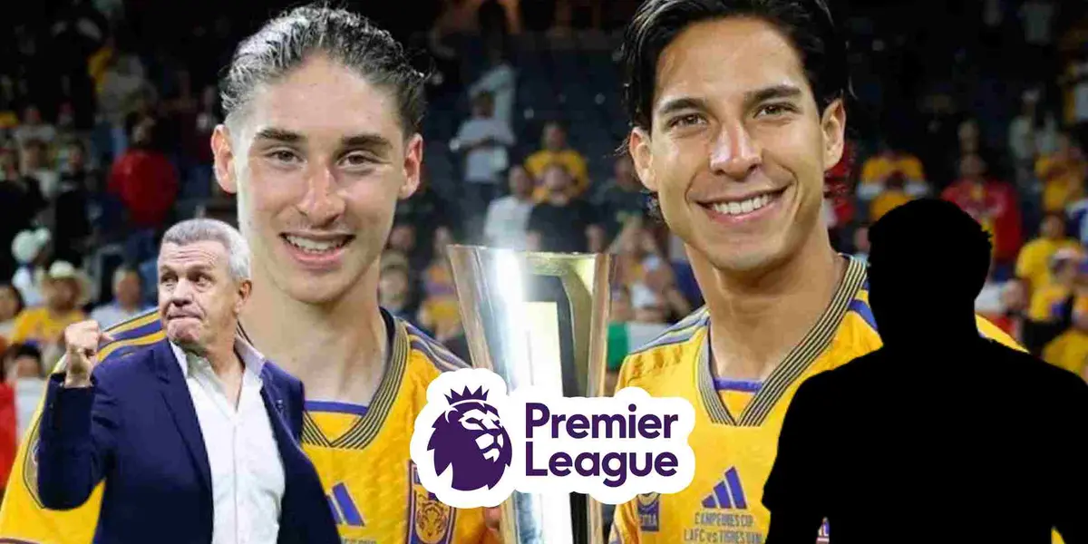 Diego Lainez, Marcelo Flores, Javier Aguirre y Julián Araujo | Mexsport, Getty y Premier League