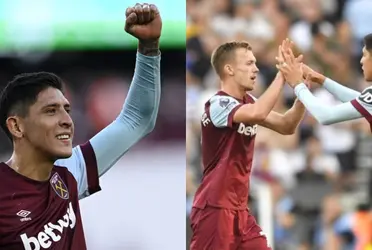 Edson Álvarez fue suplente en la victoria del West Ham ante el Chelsea 