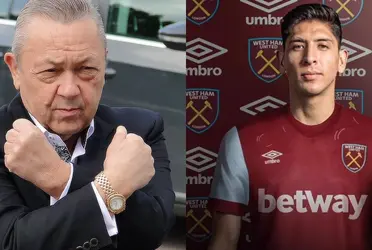 Edson Álvarez ha sido el fichaje estrella del West Ham, equipo que tiene un propietario que ha forjado su imperio con el cine para adultos