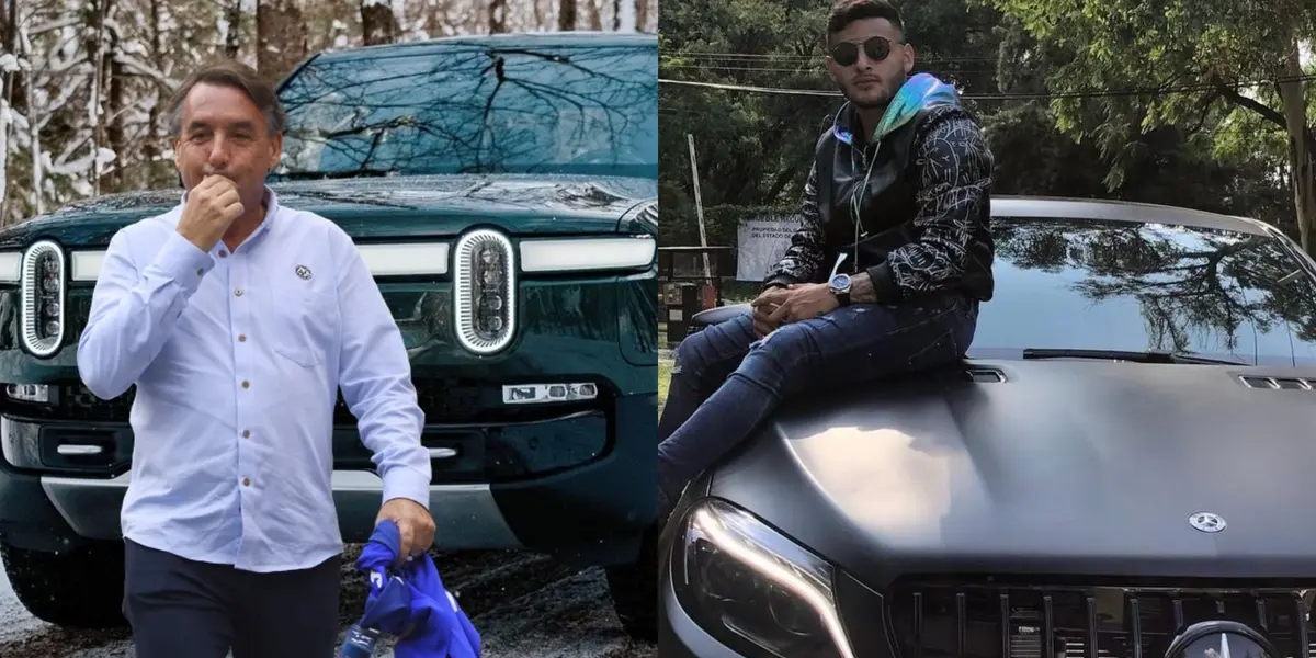 El coche de Alexis Vega, es mejor que el del dueño de Televisa. 