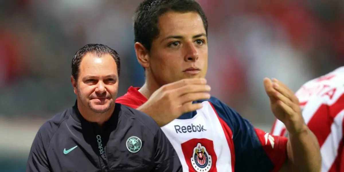 El directivo del América le anticipó la llegada a Javier Hernández.