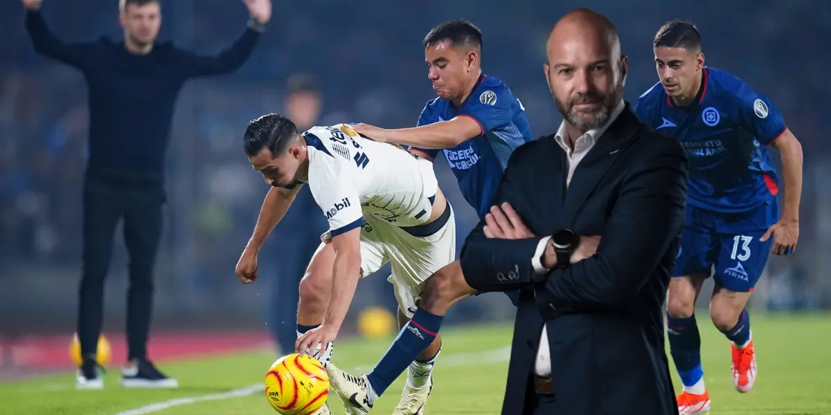 El Doctor García sorprendió al presumir a su hijo en la banca de suplentes de Pumas.