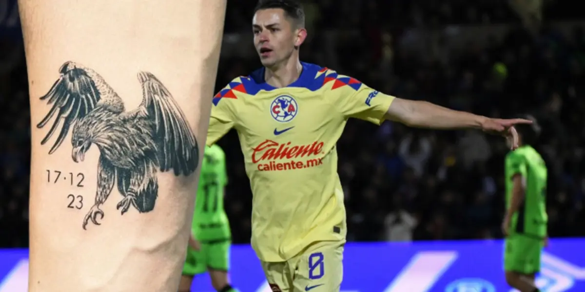 El indescifrable sentido del tatuaje del 'Maguito' para honrar al América.