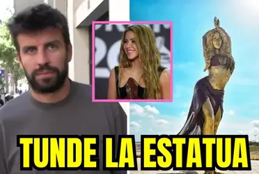 El monumento repelente de Gerard Piqué