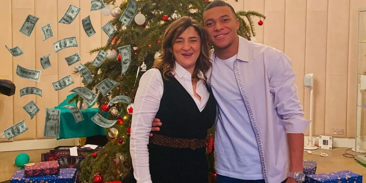 El porcentaje que le cobra la mamá de Mbappé al futbolista por ser su representante. 