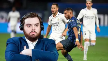 El streamer comparó a los azulcremas con los merengues y abrió el debate.