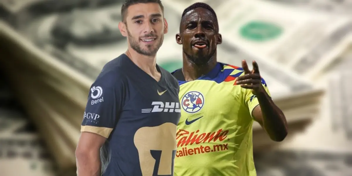 En América y Pumas se paga muy bien por formar parte de sus planteles