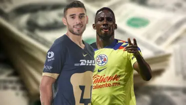 En América y Pumas se paga muy bien por formar parte de sus planteles