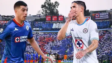 Erik Lira y Uriel Antuna y al fondo el Estadio Azul (Foto: GettyImages)