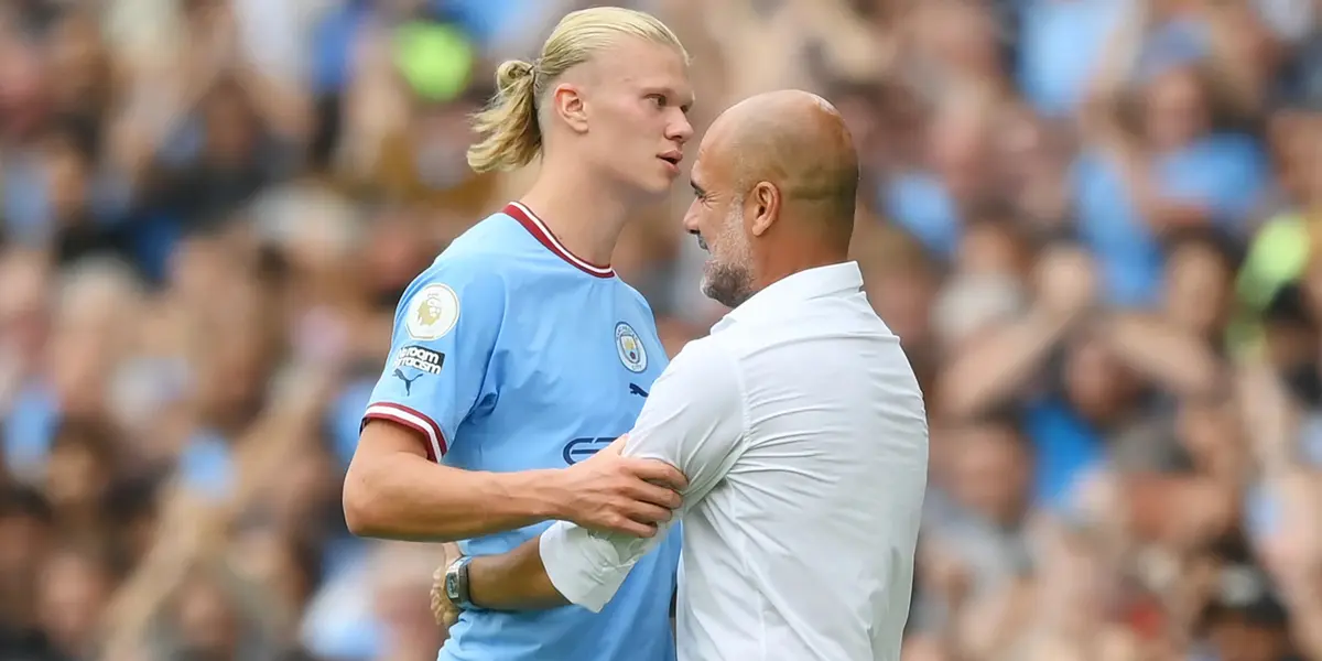 Erling Haaland está siendo seducido con la opción de poder partir del Manchester City