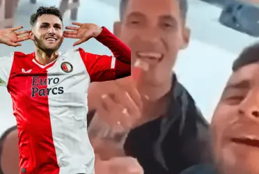 Esto fue lo que hizo Santiago Giménez tras el doblete que tuvo en Champions League. 