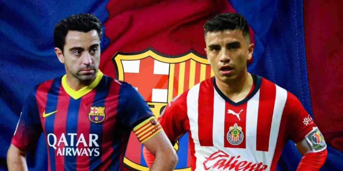 Fernando Beltrán con Chivas y Wallpaper de Barcelona | Foto: Mexsport y Barcelona