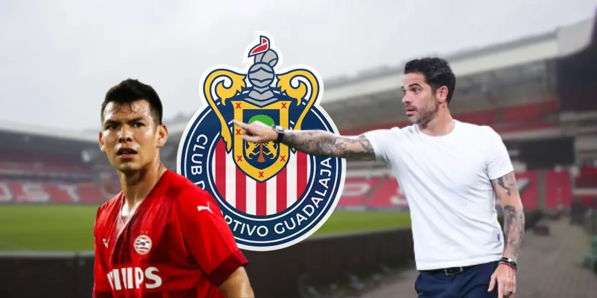 Fernando Gago dirigiendo a Chivas en un partido del Clausura 2024 | Foto: Esto