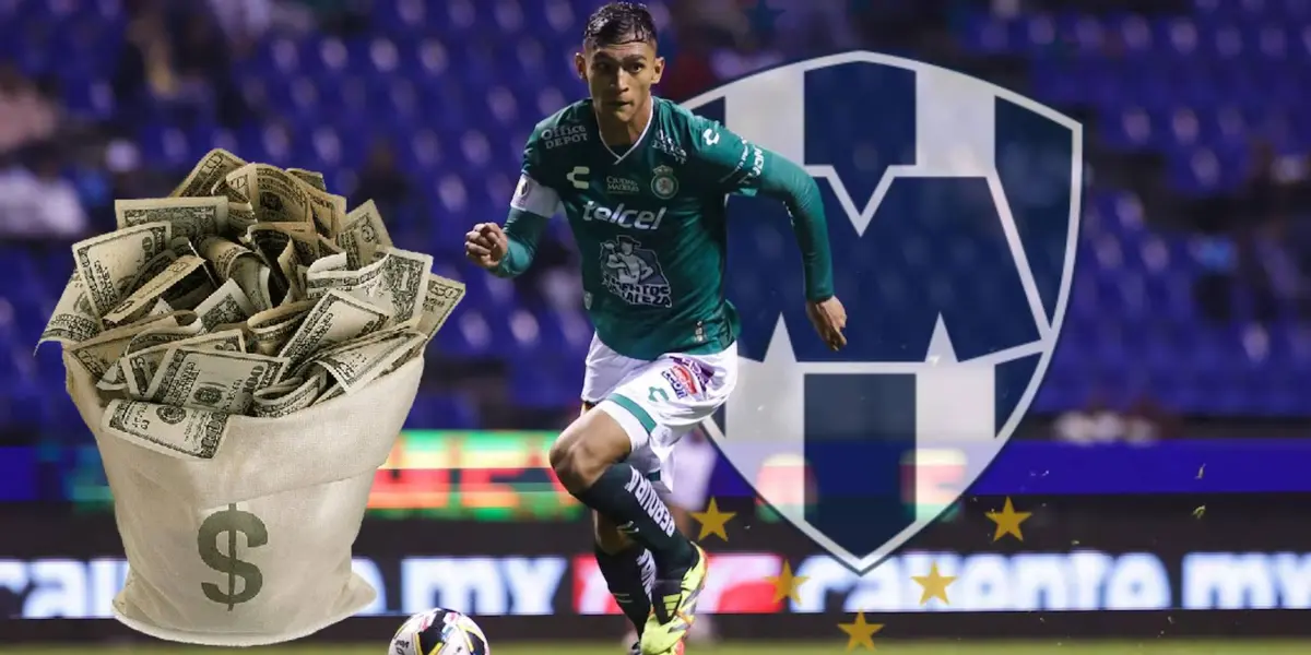 Fidel Ambriz: esta es la millonaria cantidad que pagó Rayados para fichar al jugador de León 