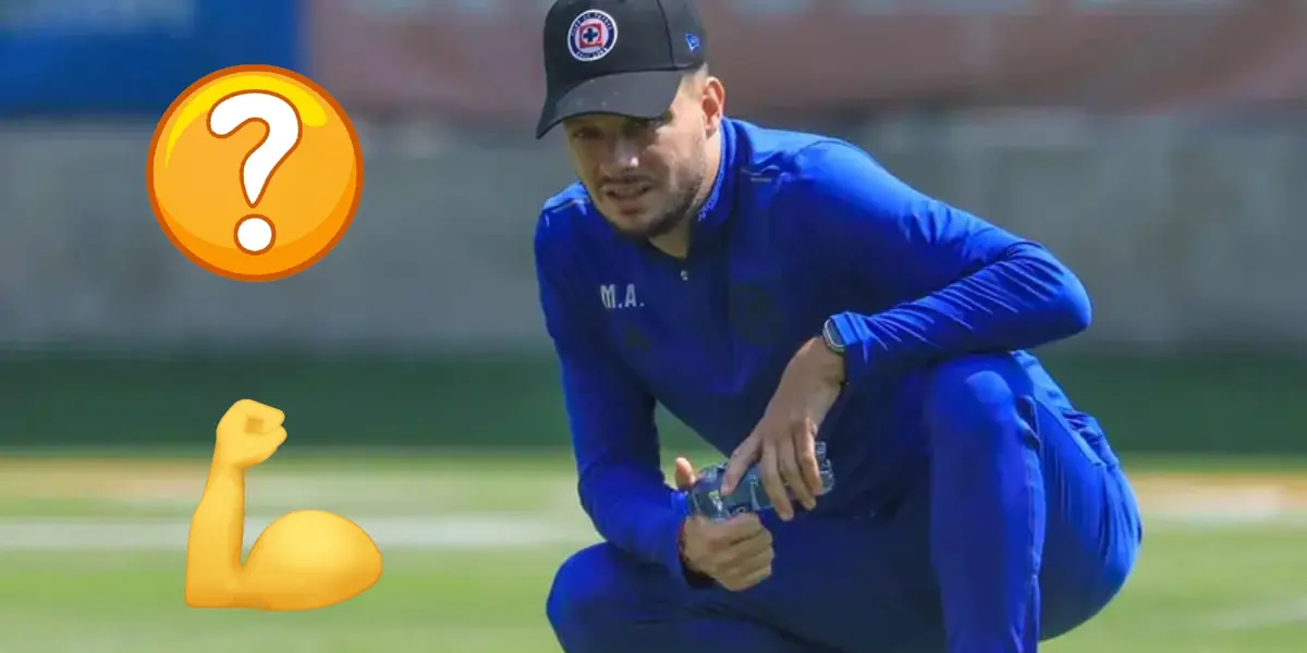 Foto: Excélsior / Martín Anselmi al mando de Cruz Azul