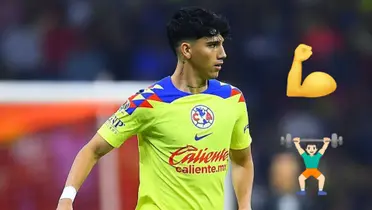 Foto: Marca / Kevin Álvarez vistiendo la camiseta del América