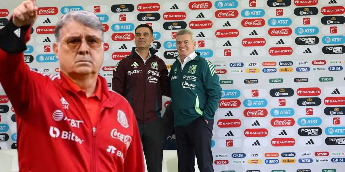 Gerardo Martino, Rafa Márquez y Javier Aguirre (Foto: Especial)