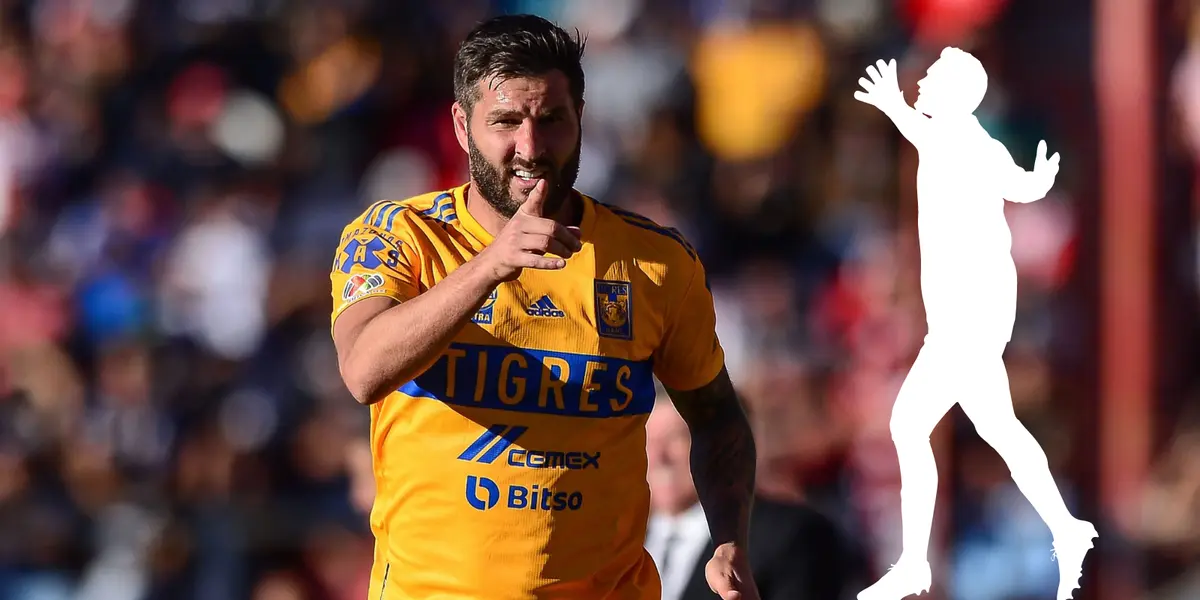 Gignac en partido con Tigres. Foto: Tigres