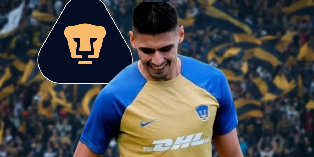 Guillermo Martínez y el jugador de Pumas que era su referente y ahora es su compañero